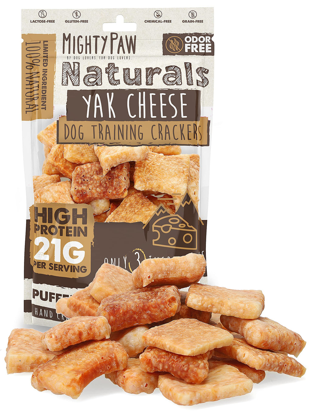 Mighty Paw Yak Cheese Crackers