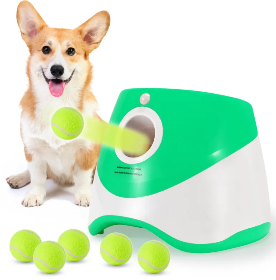 Hands-Free Elastic Dog Ball Launcher