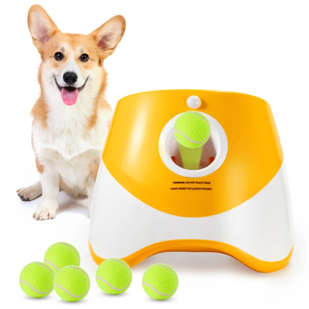 Hands-Free Elastic Dog Ball Launcher