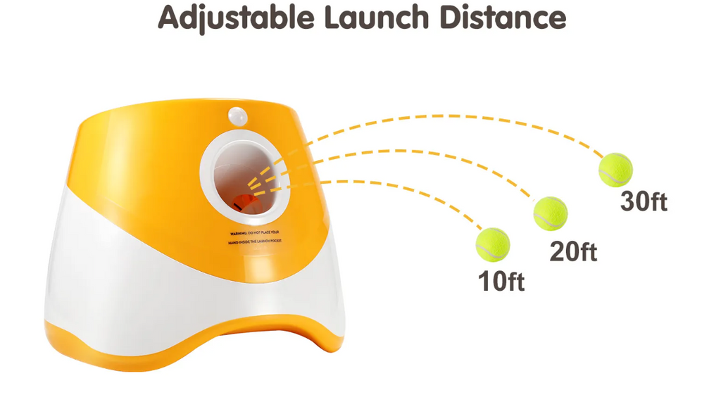Hands-Free Elastic Dog Ball Launcher