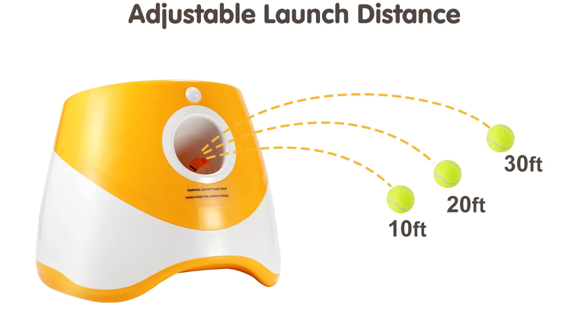 Hands-Free Elastic Dog Ball Launcher